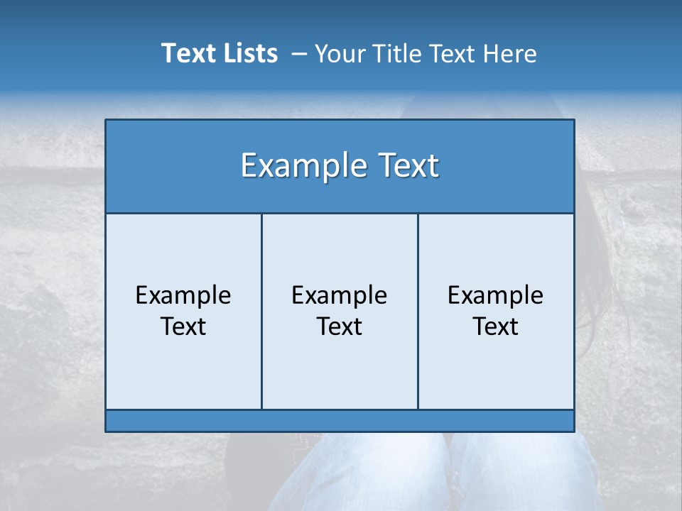 A Woman Sitting On The Ground With Her Hand On Her Head PowerPoint Template