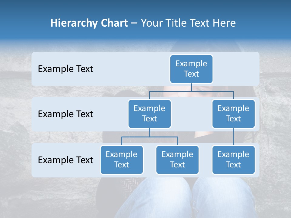 A Woman Sitting On The Ground With Her Hand On Her Head PowerPoint Template