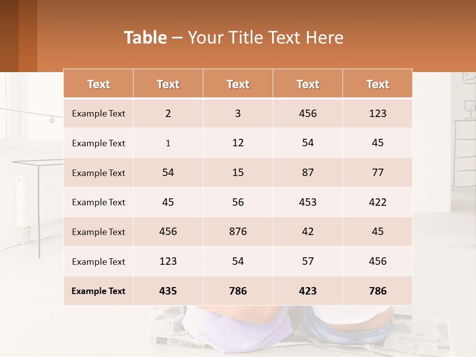 A Couple Sitting On The Floor In Front Of A Drawing PowerPoint Template