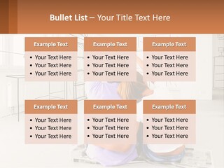 A Couple Sitting On The Floor In Front Of A Drawing PowerPoint Template