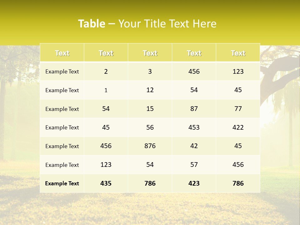 A Group Of People Standing Under A Tree With Their Arms In The Air PowerPoint Template