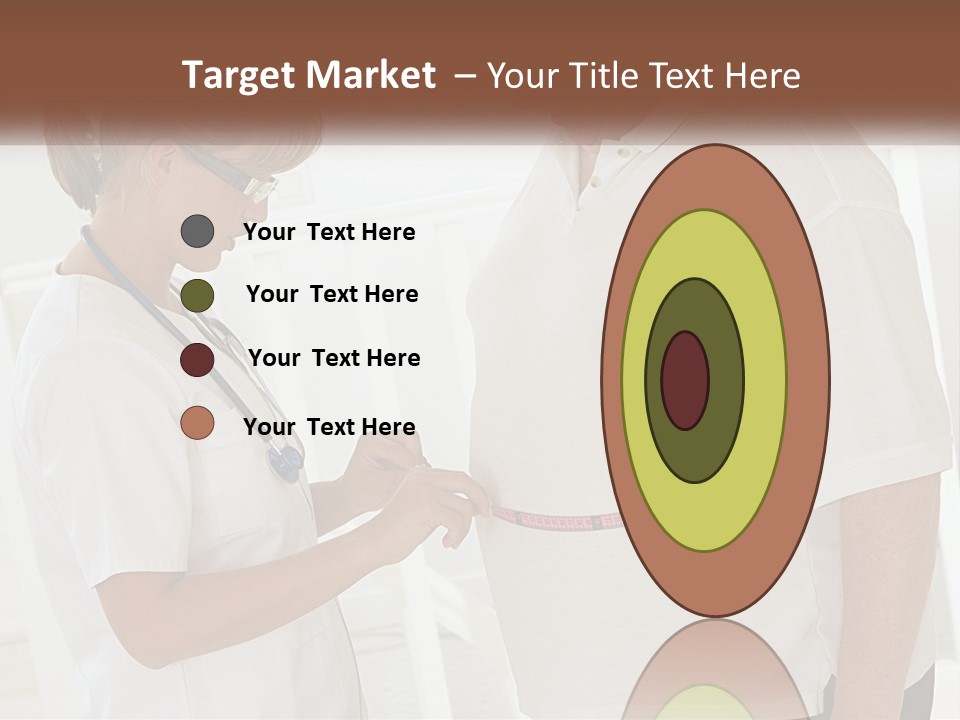 A Nurse And A Patient Looking At Something On A Clipboard PowerPoint Template