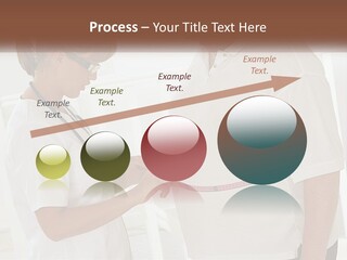 A Nurse And A Patient Looking At Something On A Clipboard PowerPoint Template