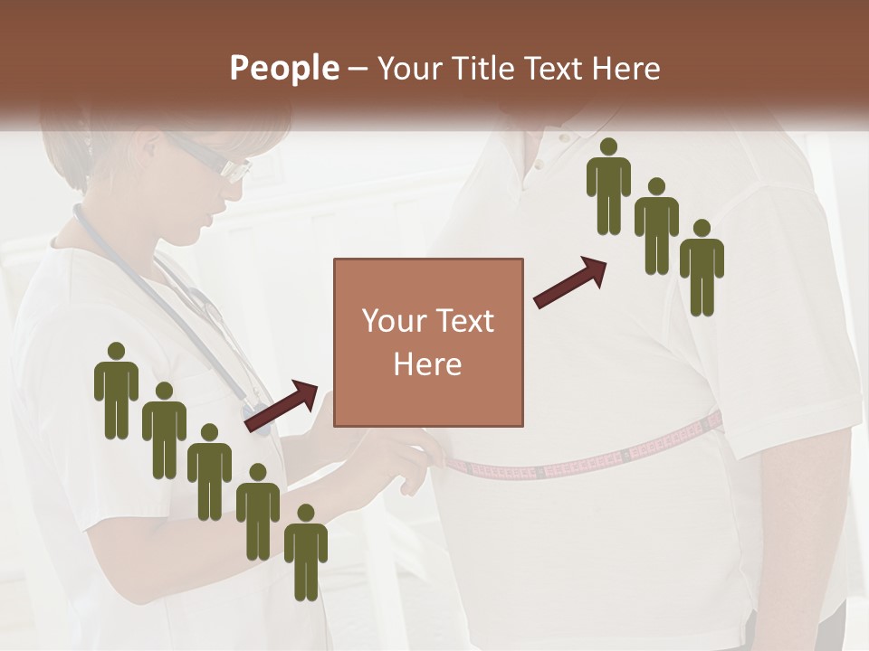 A Nurse And A Patient Looking At Something On A Clipboard PowerPoint Template