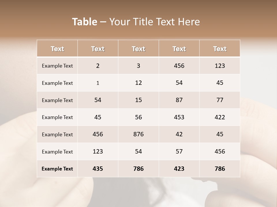 A Woman Holding A Piece Of Cloth Over Her Mouth PowerPoint Template