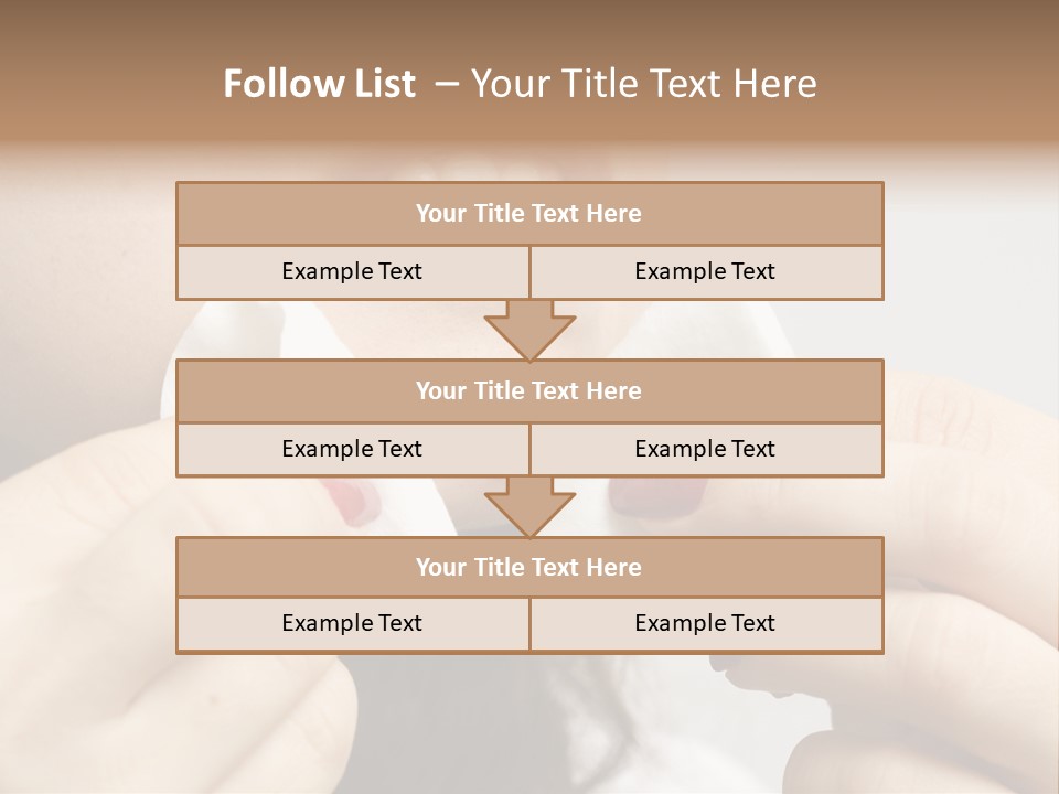 A Woman Holding A Piece Of Cloth Over Her Mouth PowerPoint Template