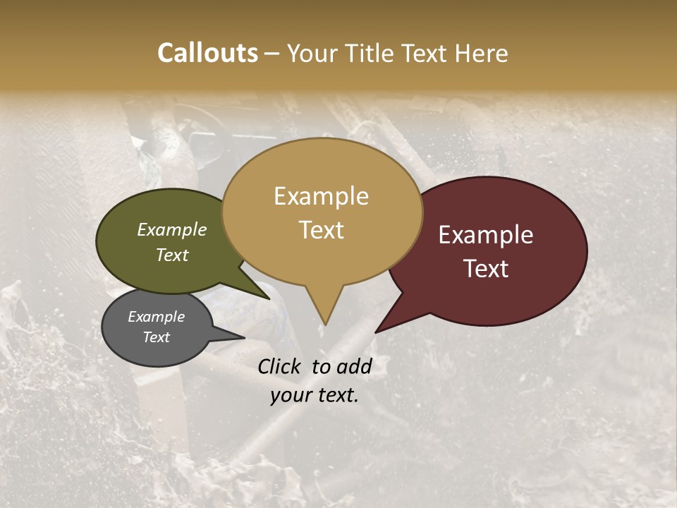 A Mud Covered Vehicle Driving Through A Puddle Of Water PowerPoint Template