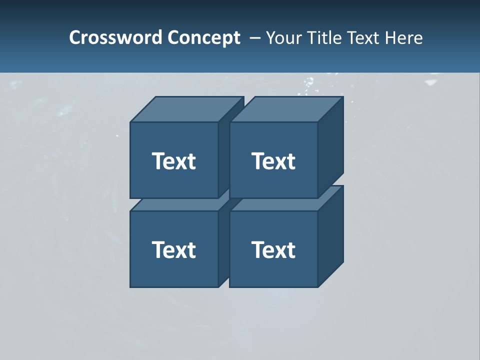 A Person Swimming In The Water Surrounded By Fish PowerPoint Template