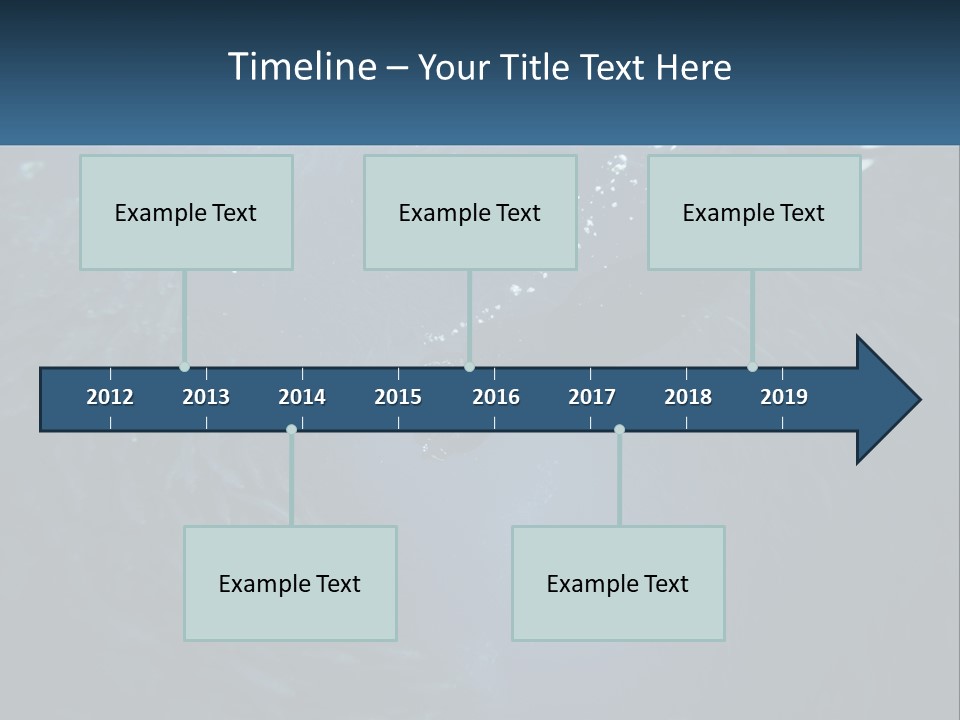 A Person Swimming In The Water Surrounded By Fish PowerPoint Template