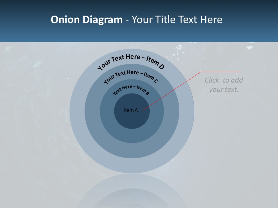 A Person Swimming In The Water Surrounded By Fish PowerPoint Template