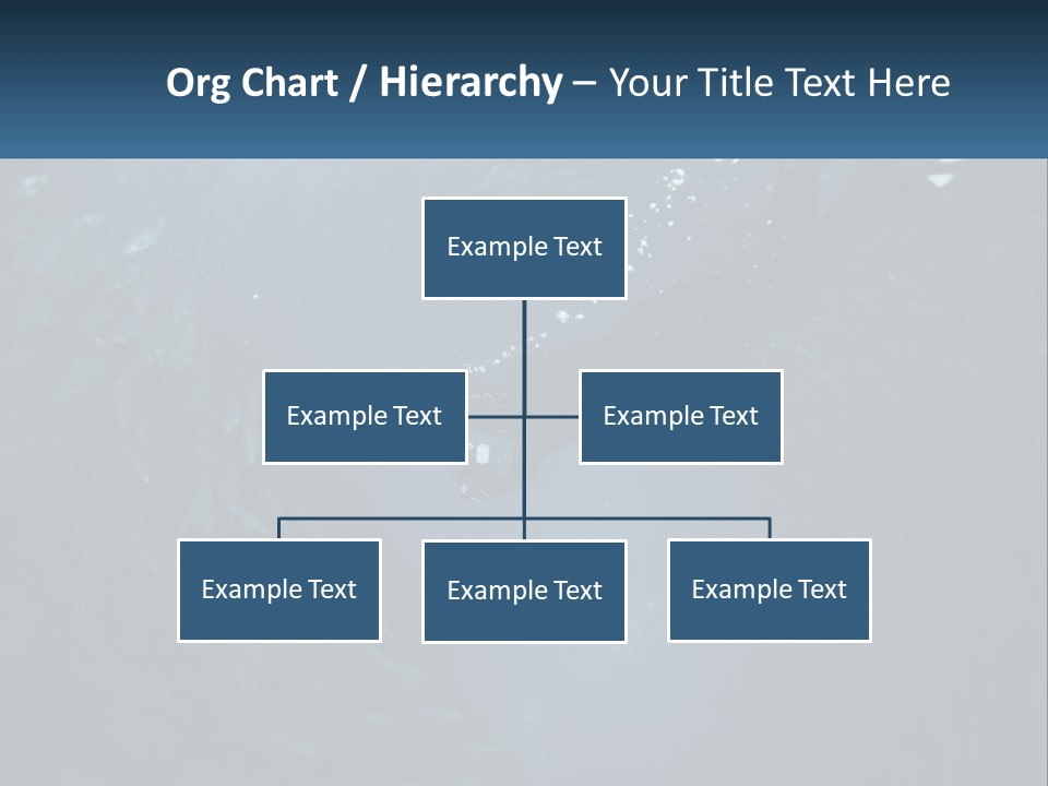 A Person Swimming In The Water Surrounded By Fish PowerPoint Template
