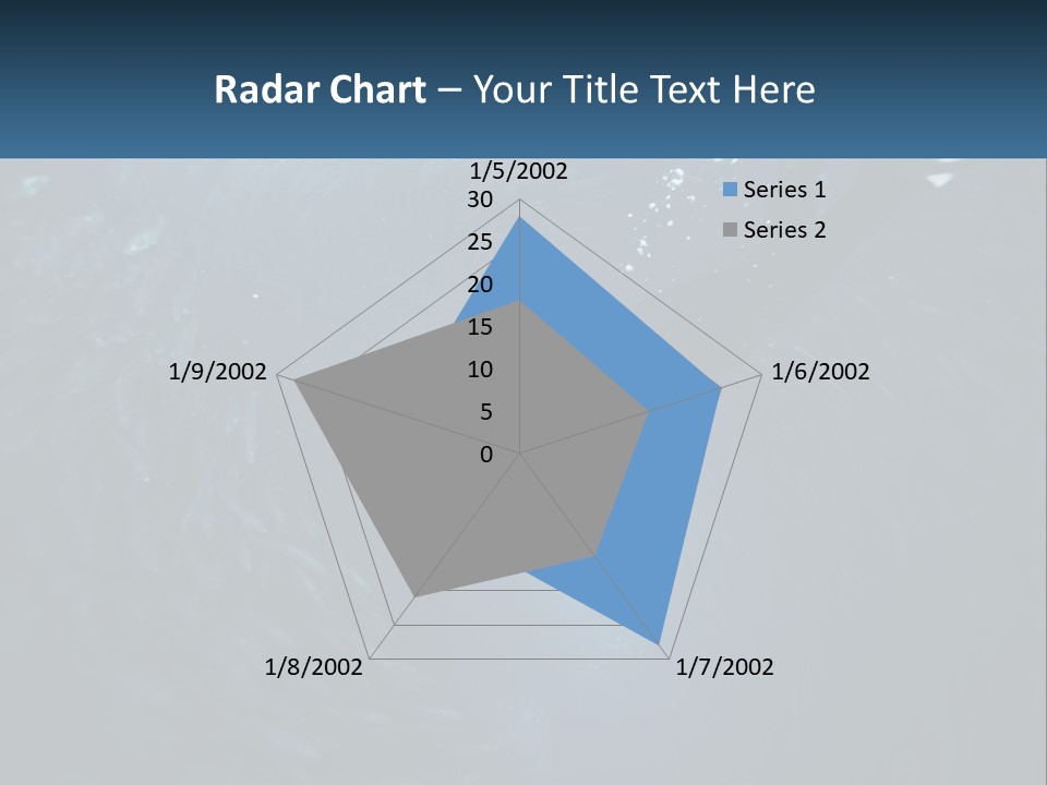 A Person Swimming In The Water Surrounded By Fish PowerPoint Template