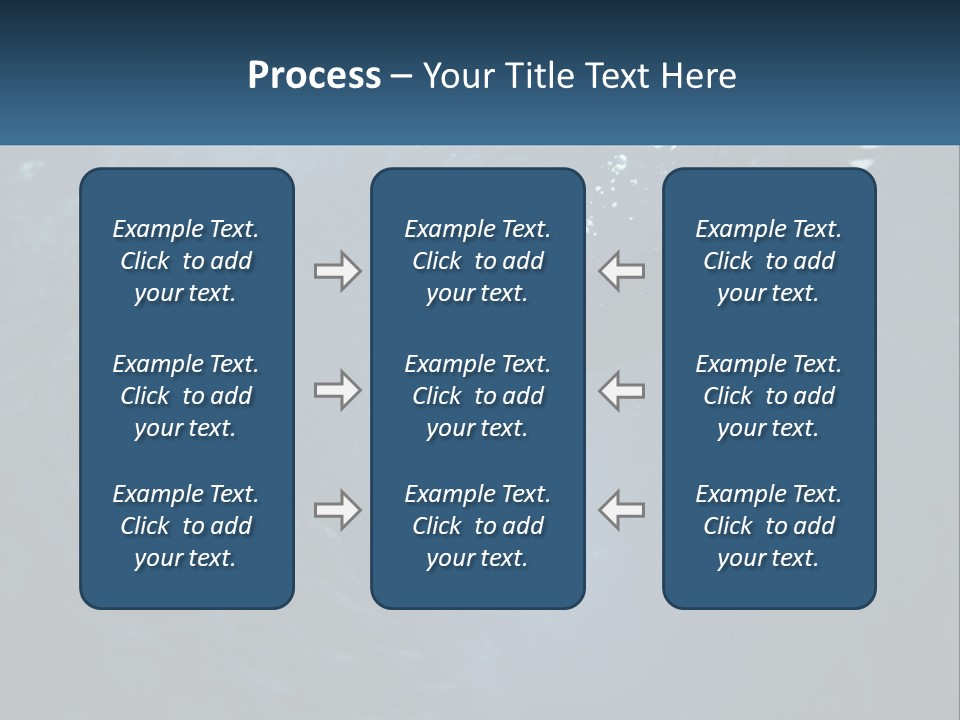 A Person Swimming In The Water Surrounded By Fish PowerPoint Template