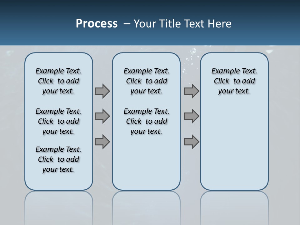A Person Swimming In The Water Surrounded By Fish PowerPoint Template