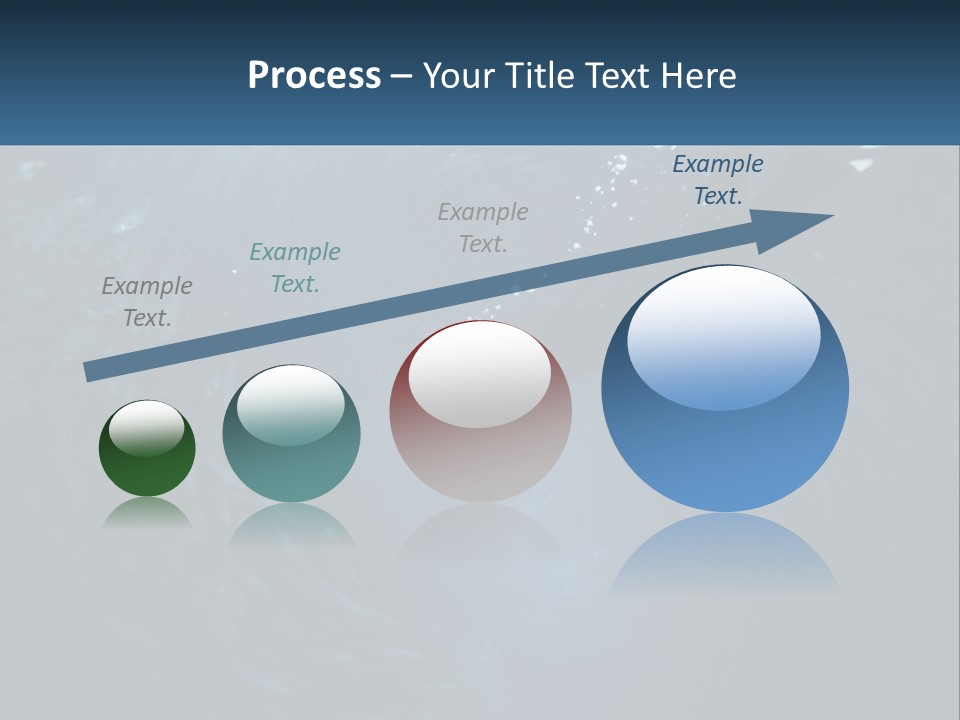 A Person Swimming In The Water Surrounded By Fish PowerPoint Template