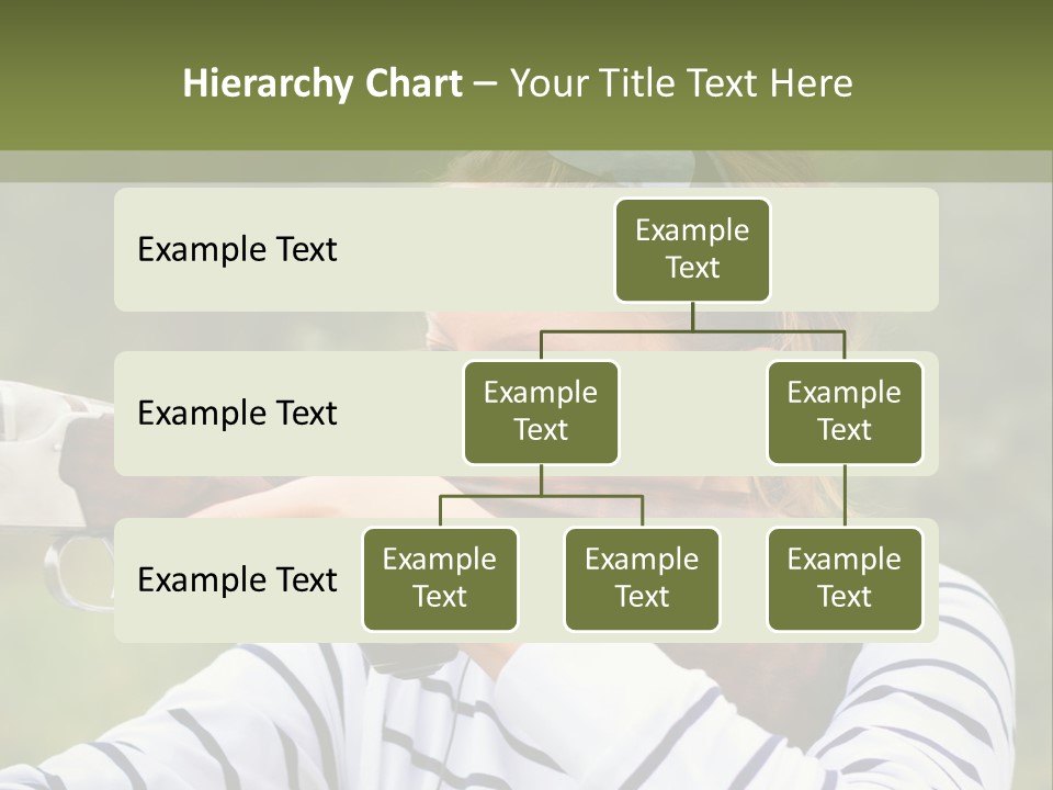 A Girl Is Holding A Gun And Aiming It PowerPoint Template
