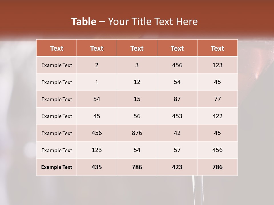 A Pink Cocktail With A Lime Slice On The Rim PowerPoint Template