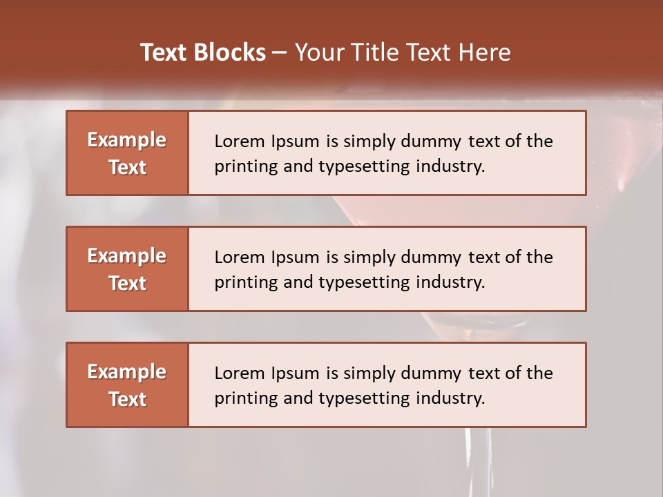 A Pink Cocktail With A Lime Slice On The Rim PowerPoint Template
