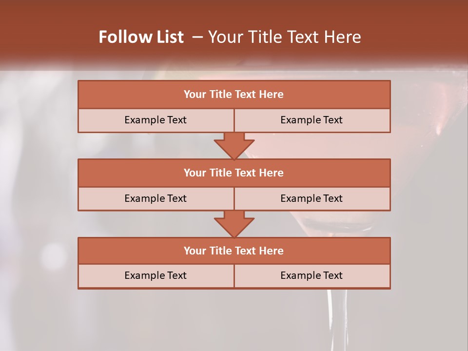 A Pink Cocktail With A Lime Slice On The Rim PowerPoint Template
