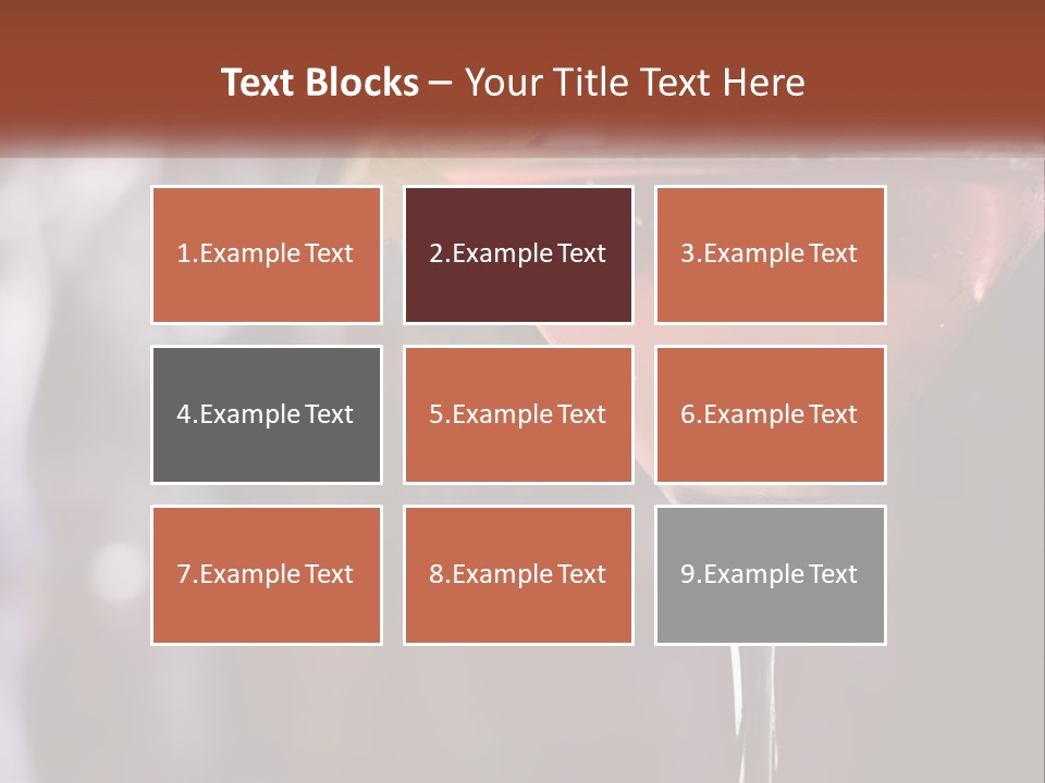 A Pink Cocktail With A Lime Slice On The Rim PowerPoint Template