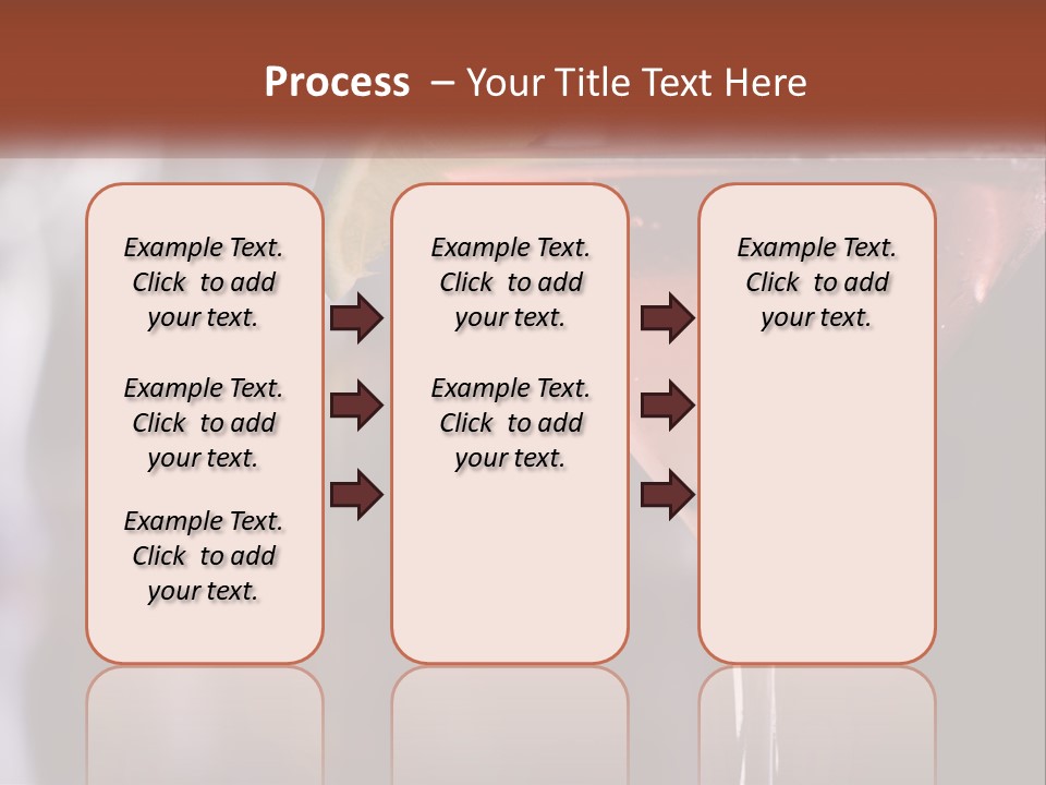 A Pink Cocktail With A Lime Slice On The Rim PowerPoint Template