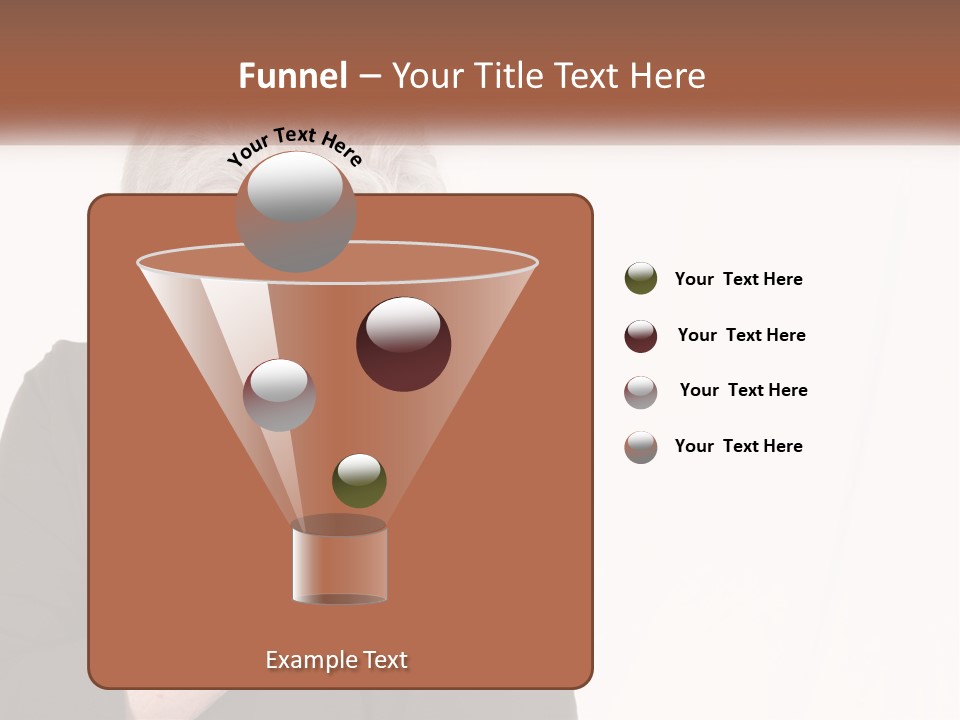 An Elderly Woman Holding Her Hands To Her Chest PowerPoint Template