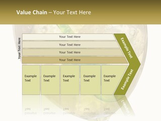 A Picture Of A Plant In A Glass Of Water PowerPoint Template