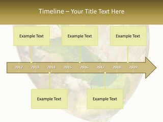A Picture Of A Plant In A Glass Of Water PowerPoint Template
