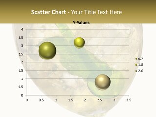 A Picture Of A Plant In A Glass Of Water PowerPoint Template