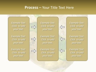 A Picture Of A Plant In A Glass Of Water PowerPoint Template