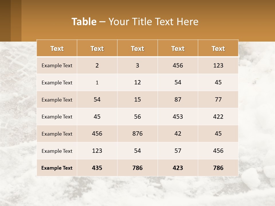 A Snow Shovel Is Laying In A Pile Of Snow PowerPoint Template
