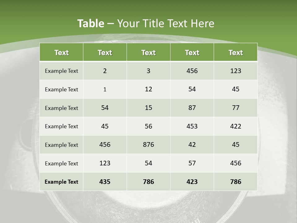 A Woman's Eye With A Magnifying Glass In Front Of Her PowerPoint Template