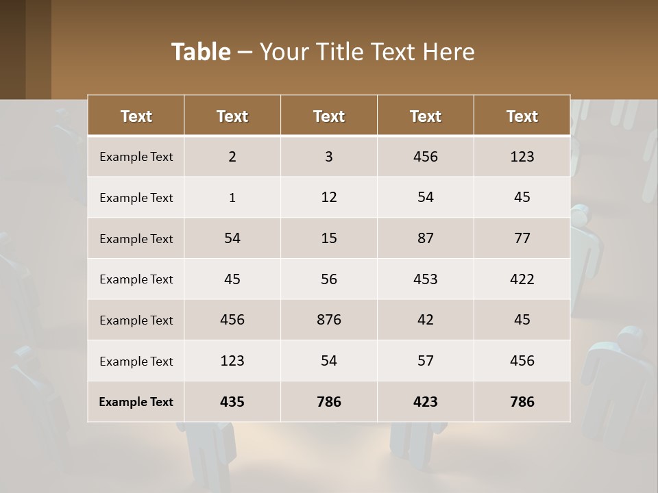 A Group Of People Standing Around A Brick Wall PowerPoint Template