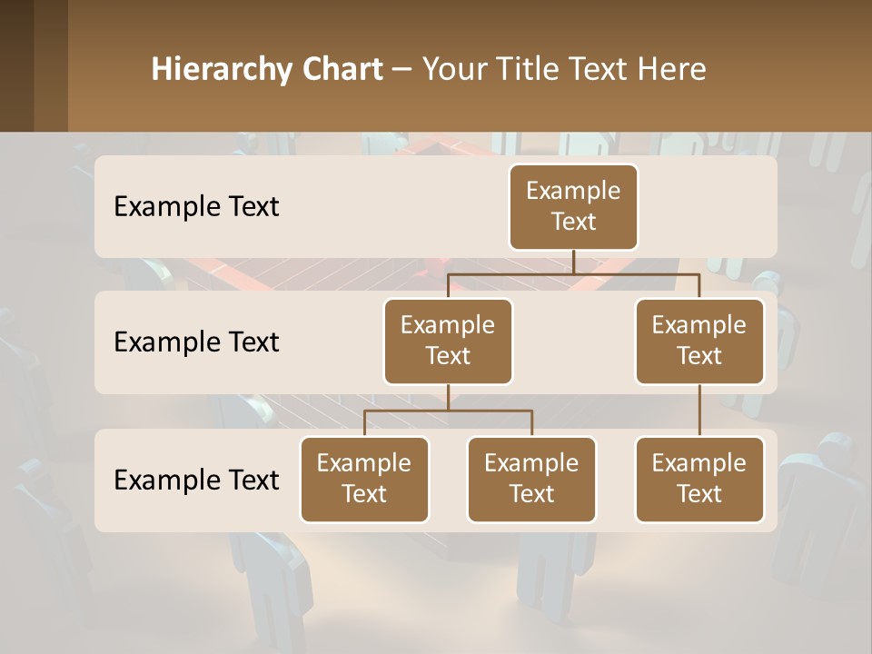 A Group Of People Standing Around A Brick Wall PowerPoint Template