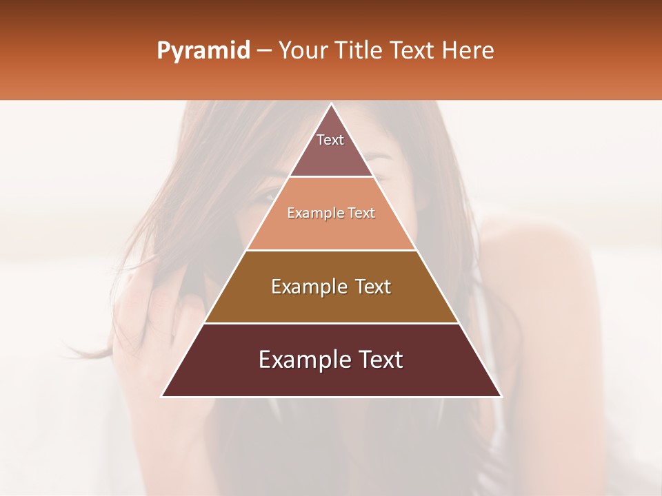 A Woman With Headphones Is Smiling For The Camera PowerPoint Template