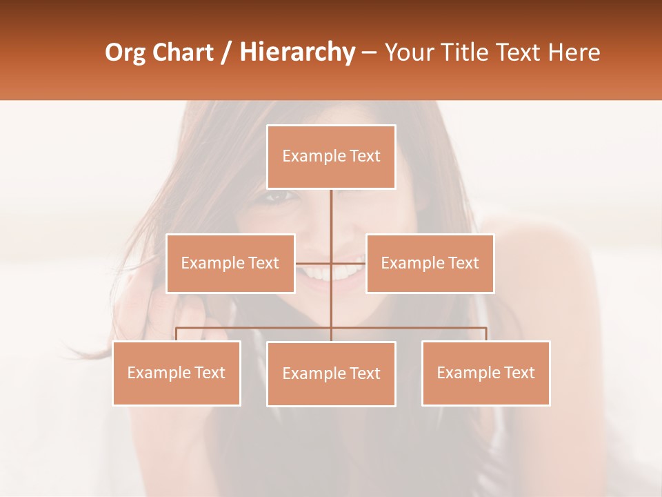 A Woman With Headphones Is Smiling For The Camera PowerPoint Template