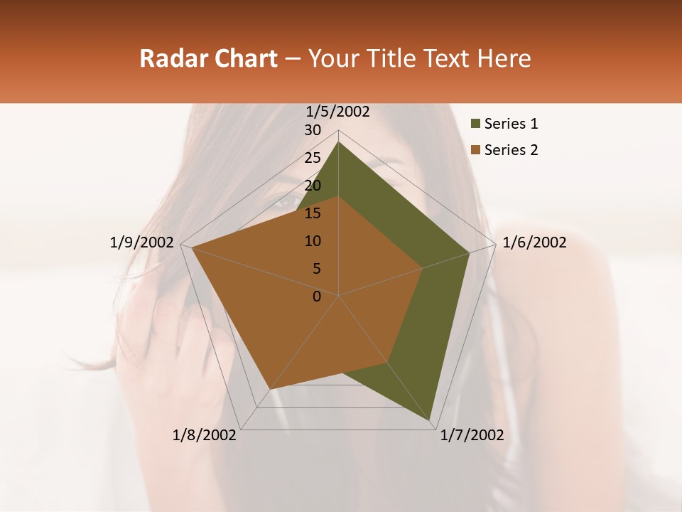 A Woman With Headphones Is Smiling For The Camera PowerPoint Template
