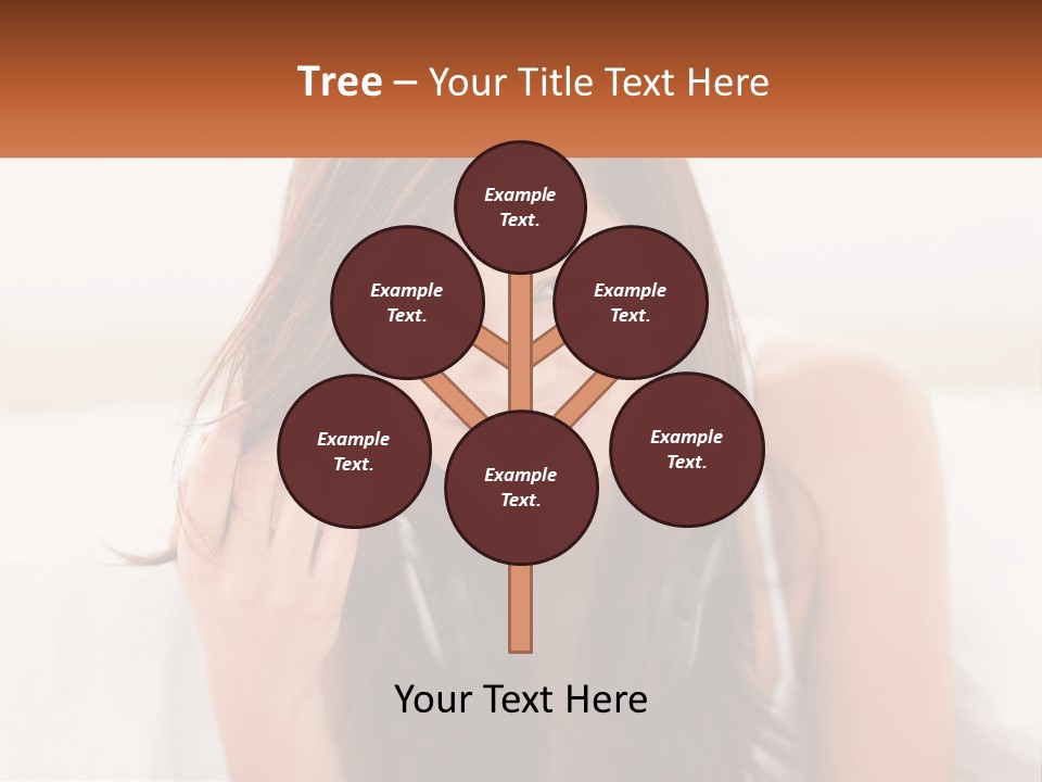 A Woman With Headphones Is Smiling For The Camera PowerPoint Template