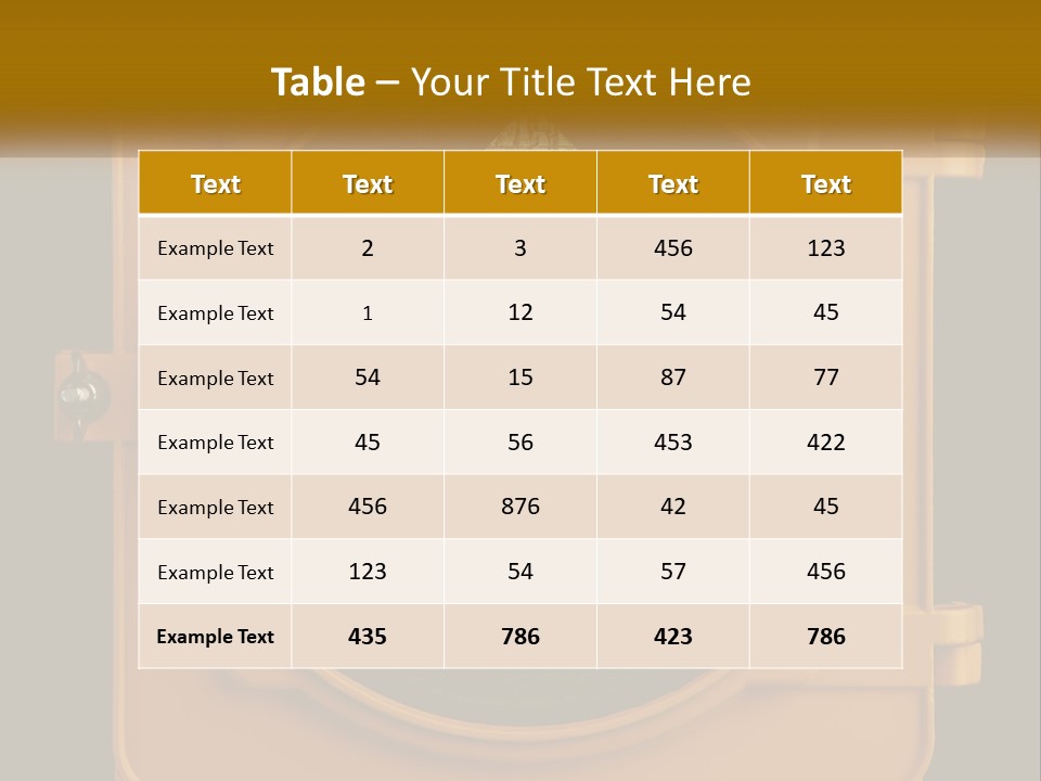 A Traffic Light With A Green Arrow On It PowerPoint Template