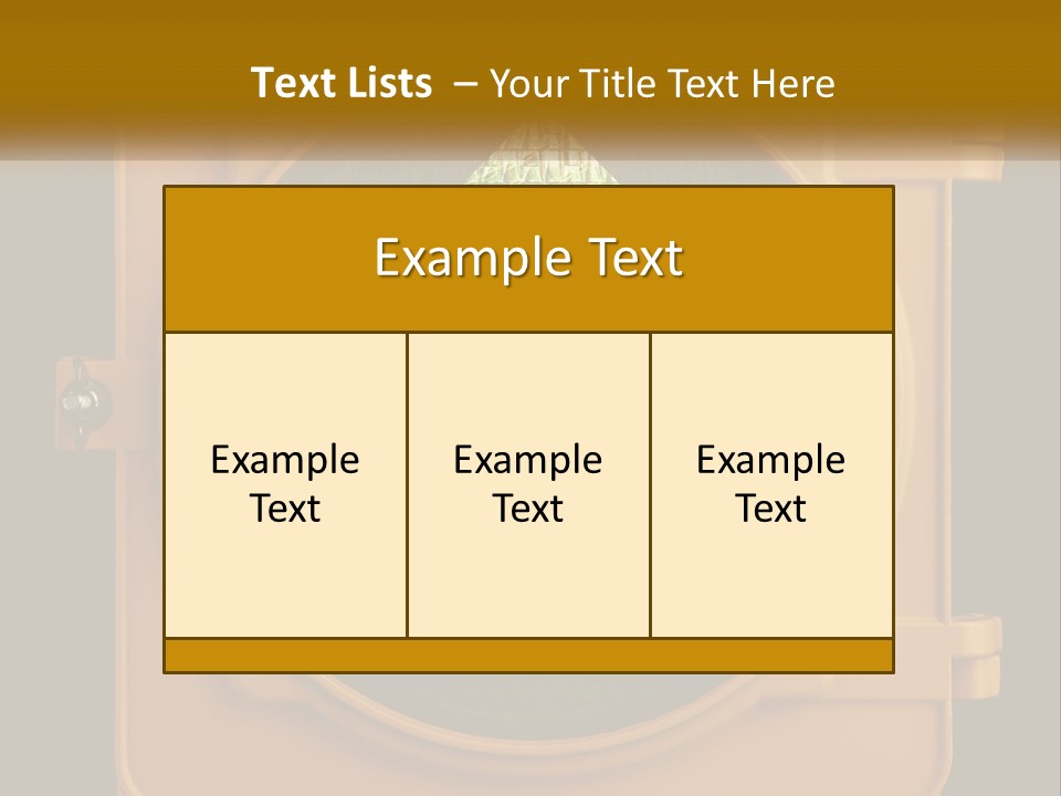 A Traffic Light With A Green Arrow On It PowerPoint Template