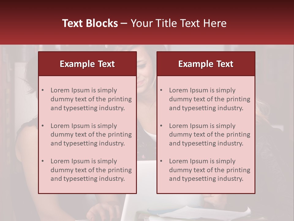 Three Young Women Looking At A Laptop Screen PowerPoint Template