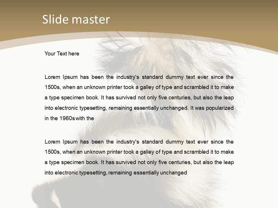 A Skunky Skunky Skunky Skunky Skunky PowerPoint Template
