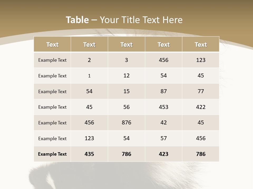 A Skunky Skunky Skunky Skunky Skunky PowerPoint Template