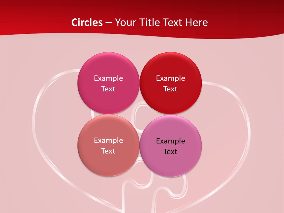 A Heart Shaped Puzzle Piece On A Red Background PowerPoint Template