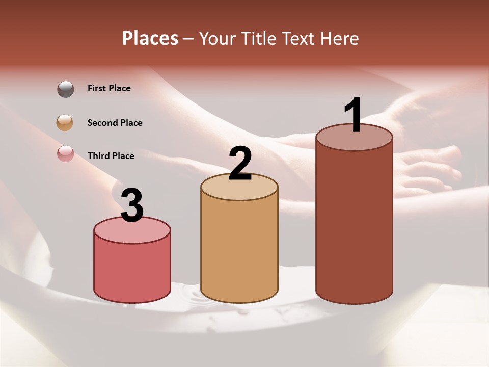 A Group Of People Standing On Top Of A Bath Tub PowerPoint Template