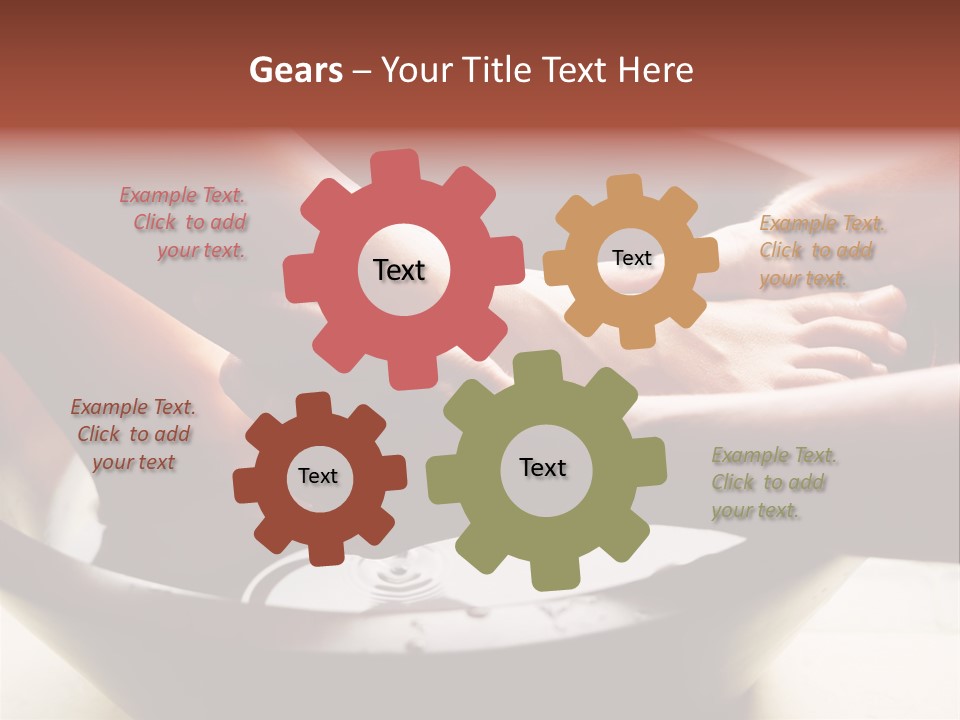 A Group Of People Standing On Top Of A Bath Tub PowerPoint Template