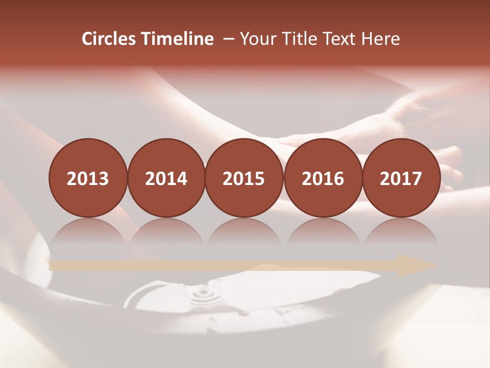 A Group Of People Standing On Top Of A Bath Tub PowerPoint Template