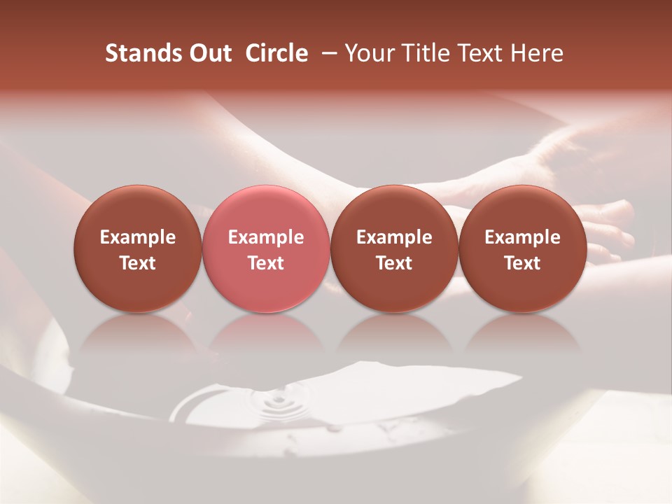 A Group Of People Standing On Top Of A Bath Tub PowerPoint Template