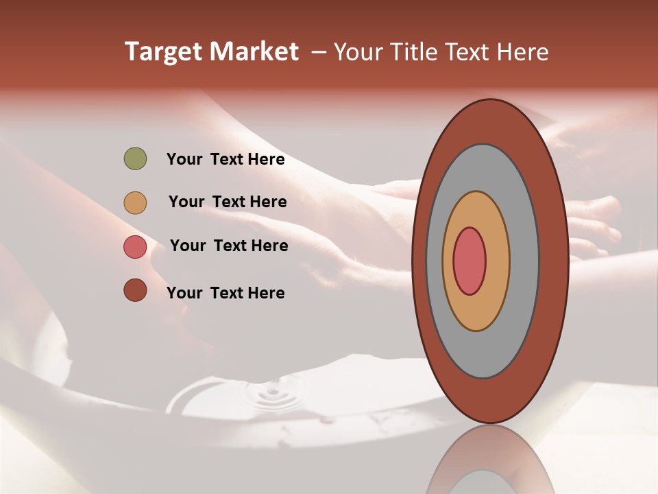 A Group Of People Standing On Top Of A Bath Tub PowerPoint Template