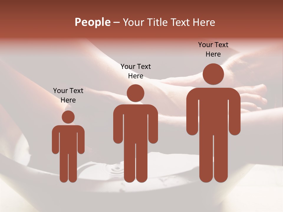 A Group Of People Standing On Top Of A Bath Tub PowerPoint Template